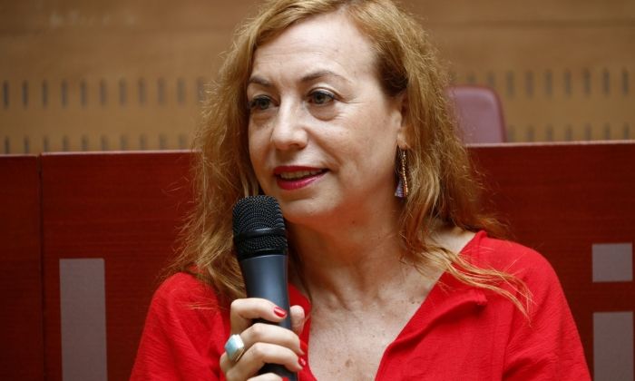 Rovira, en la presentació de l'espectacle i la companyia