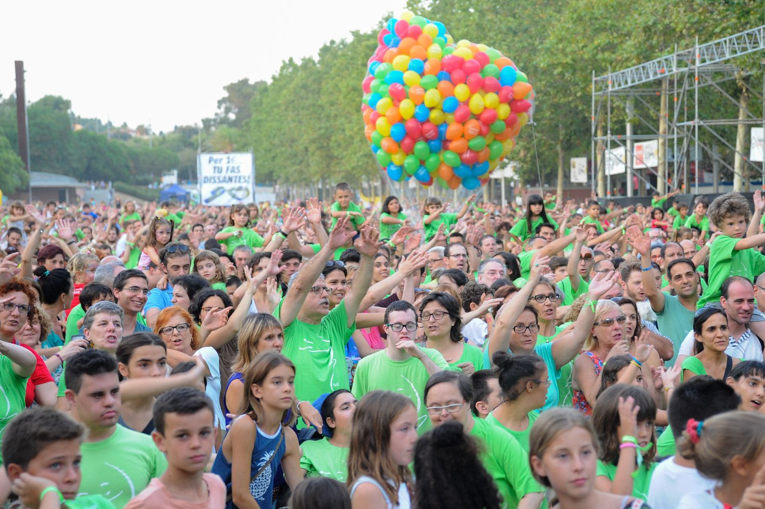 Flasmob Dissantes. Foto: R.Gallofré