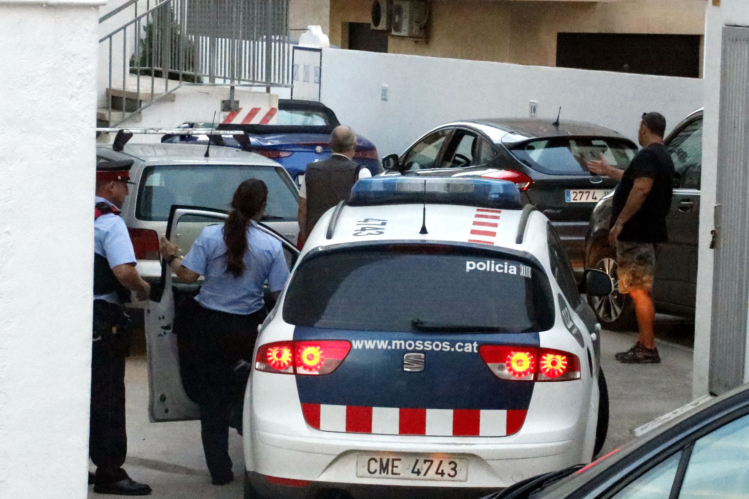 Agentes de los Mozos, en una imagen de archivo