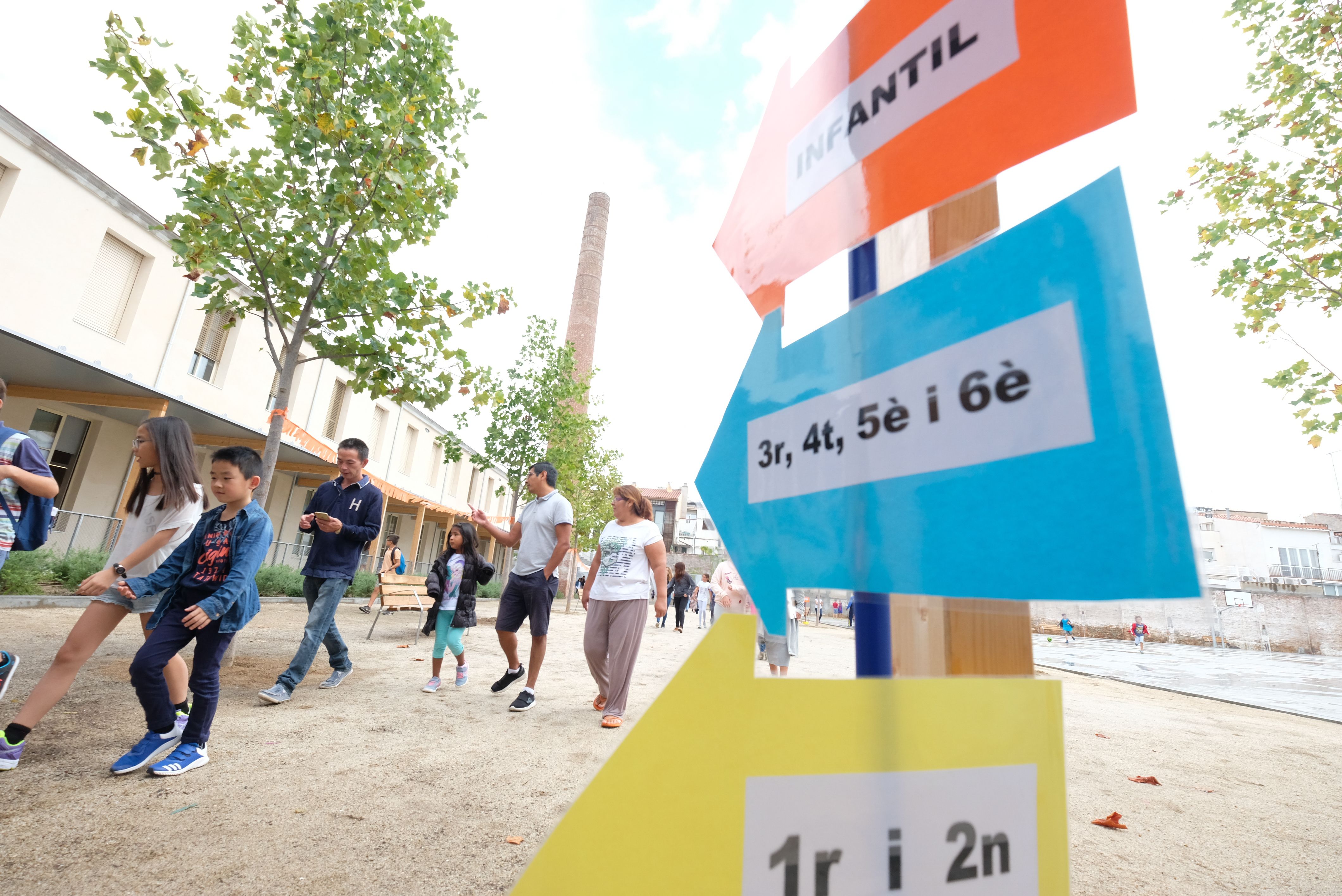 L'escola Angeleta Ferrer. Foto: R.Gallofré