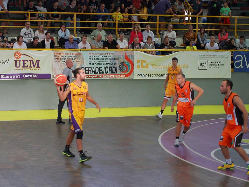 Marc Ariño en un partit d'aquesta tempor
