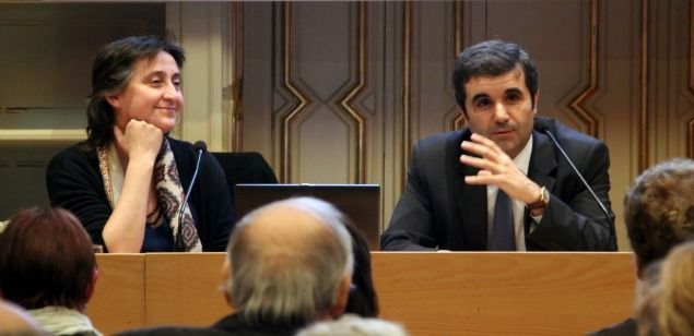 Itziar González Virós y Jordi Martí, Vicepresidente de Adelante Europa