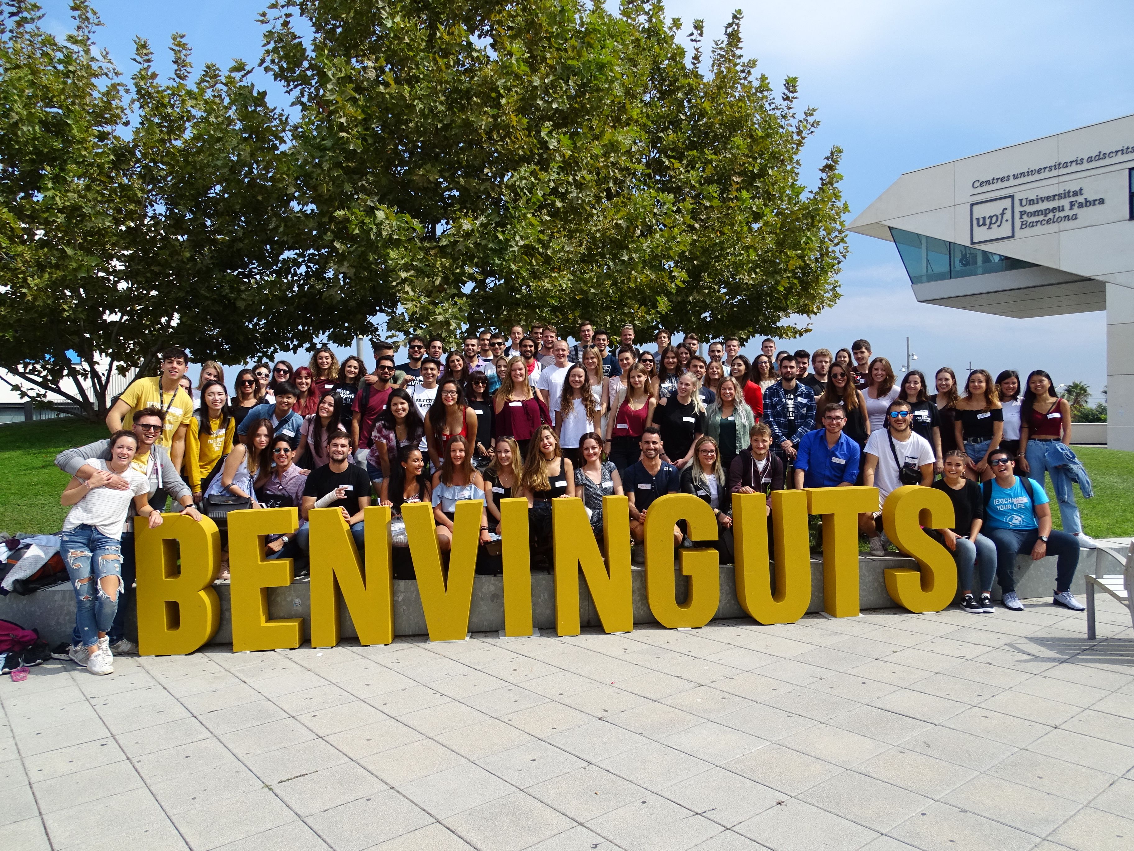 Bienvenida a los estudiantes extranjeros de este curso