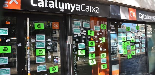 Protesta de los afectados por las preferentes Protesta de los afectados por las preferentes