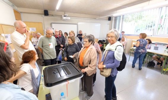 Primeres votacions al Damià Campeny