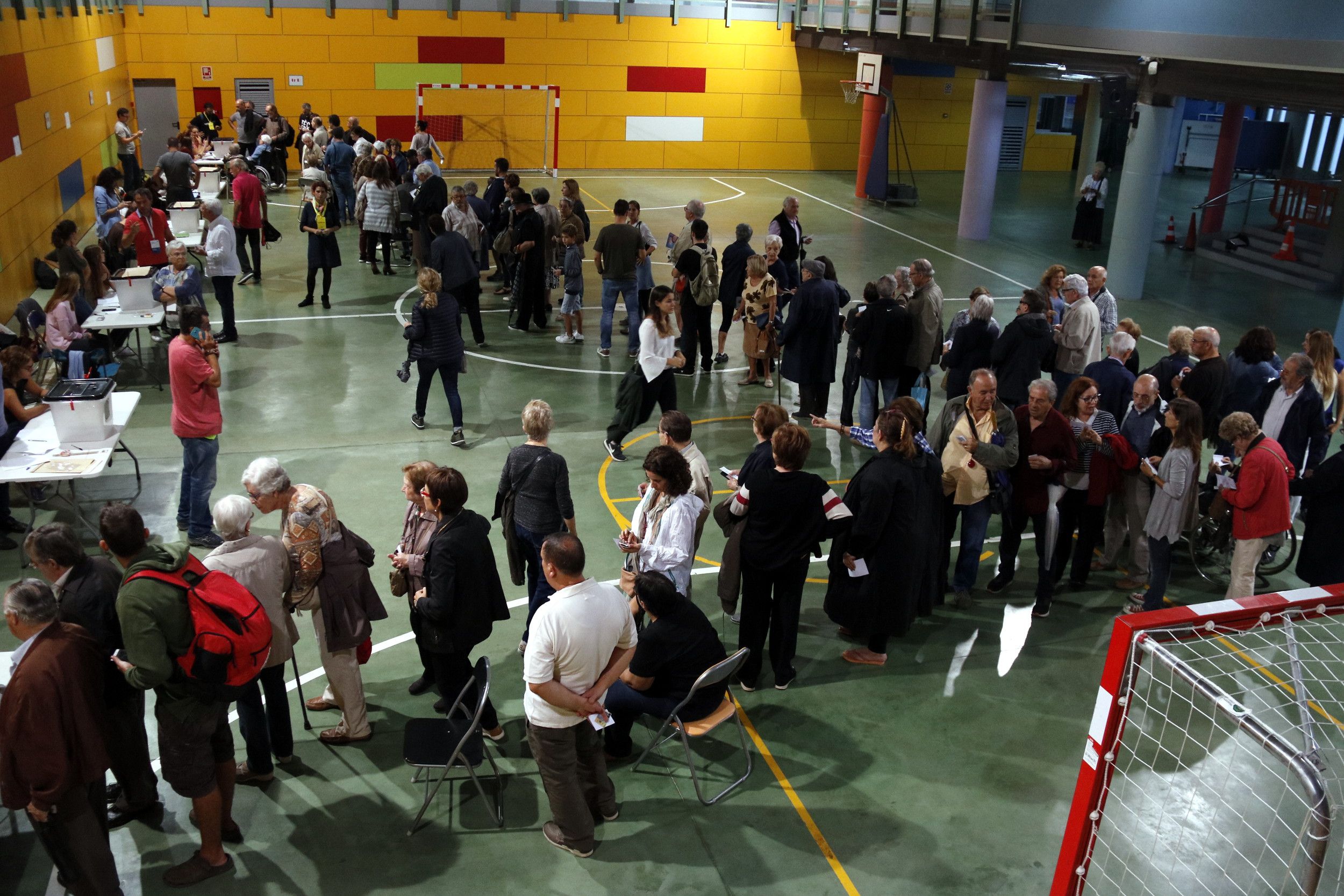 Cua a l'escola Pia Santa Anna
