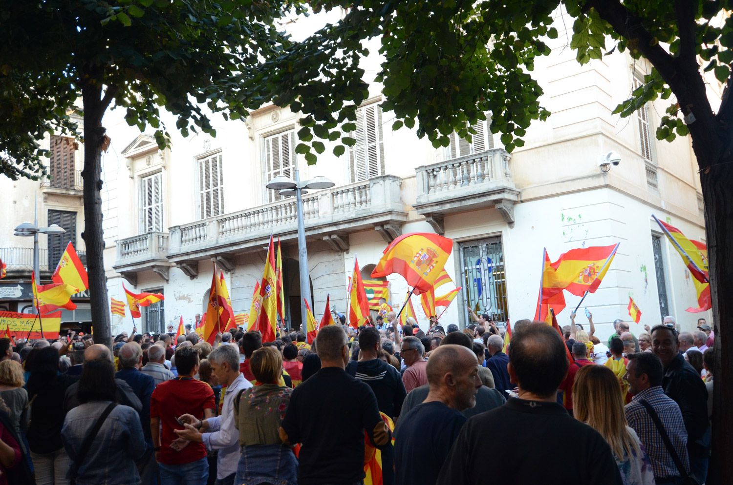 Manifestación para la unidad de España. Foto Joan G.Jané