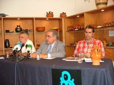 D'esquerra a dreta, Josep Famadas, Antoni Soy i Oriol Calvo