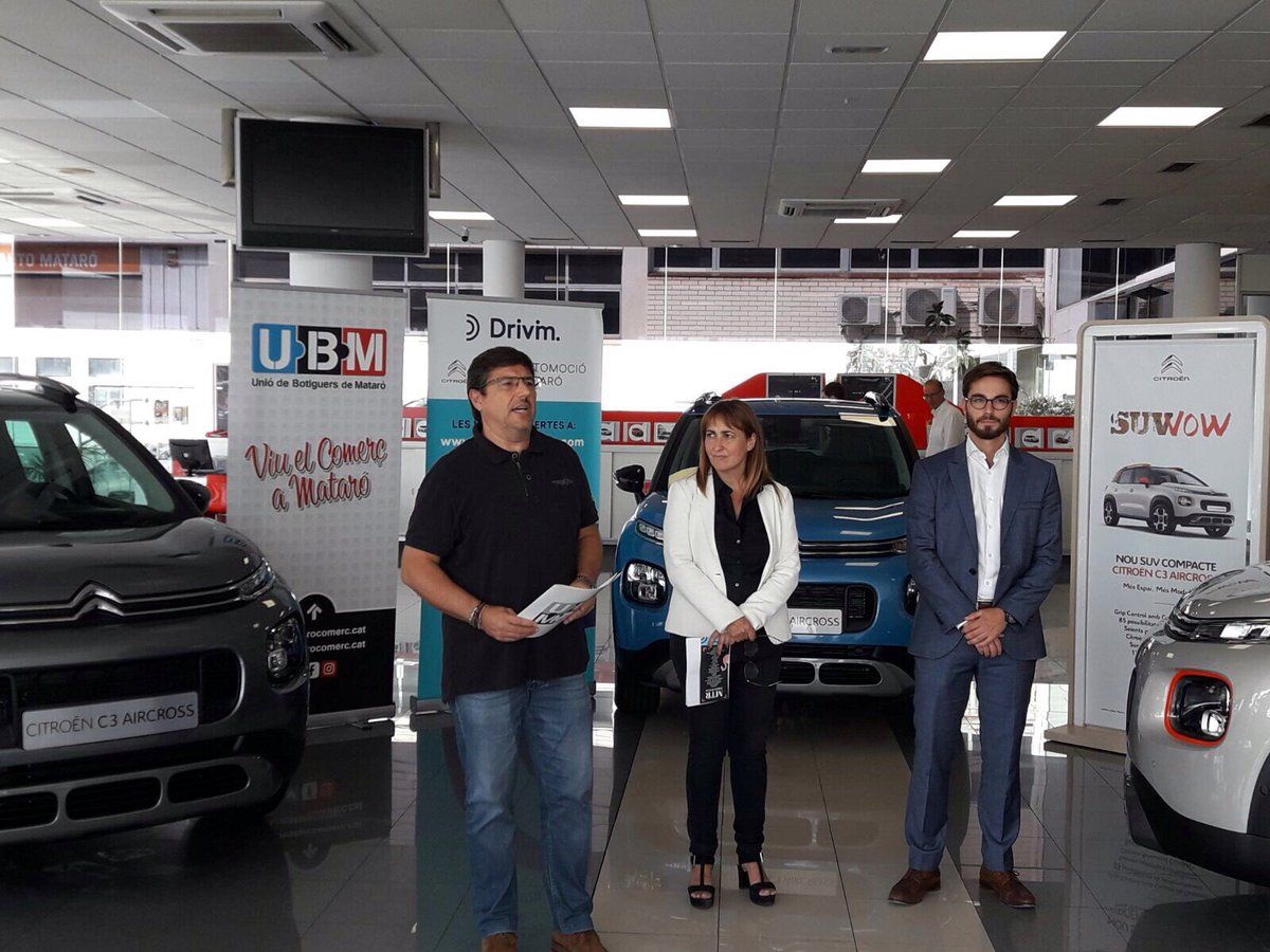 Grup Drivim, responsable del concessionari Citröen, va acollir la presentació de l'esdeveniment.