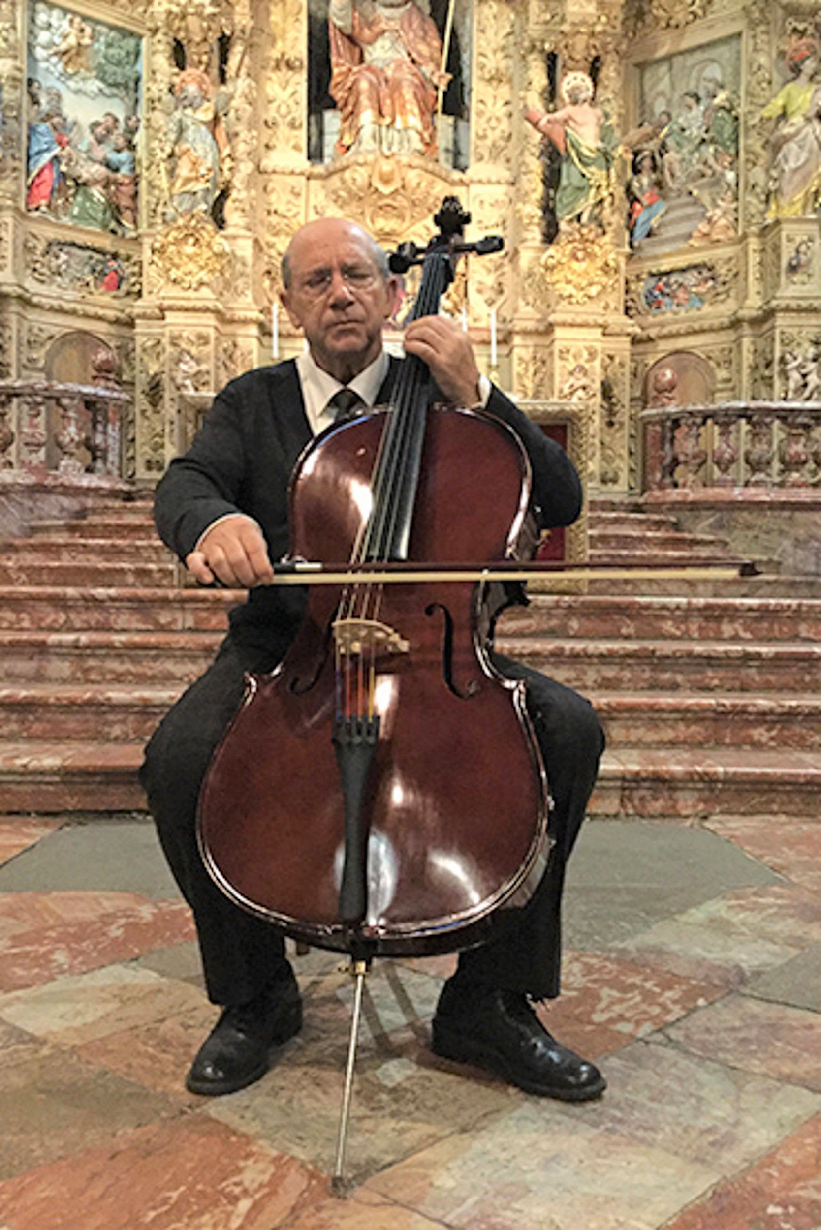Joan Pera como Pau Casals Joan Pera como Pau Casals