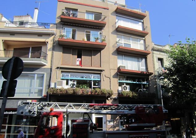 El inmueble afectado