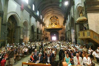 Aspecto de la Basílica de Santa Maria. Aspecto de la Basílica de Santa Maria.