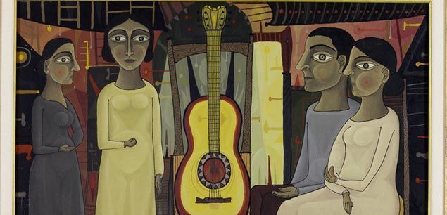 Una obra de Brotat presenta a la mostra Una obra de Brotat presenta a la mostra
