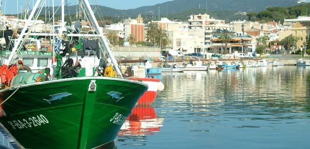 El puerto de Arenys de Mar