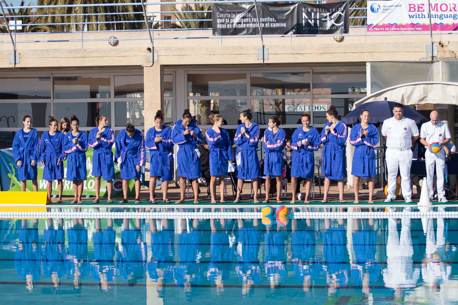 Waterpolo femenino La Sirena. Foto: Jennifer C.