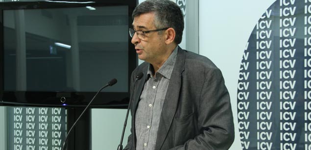 Milà, en la presentación de su candidatura Milà, en la presentación de su candidatura