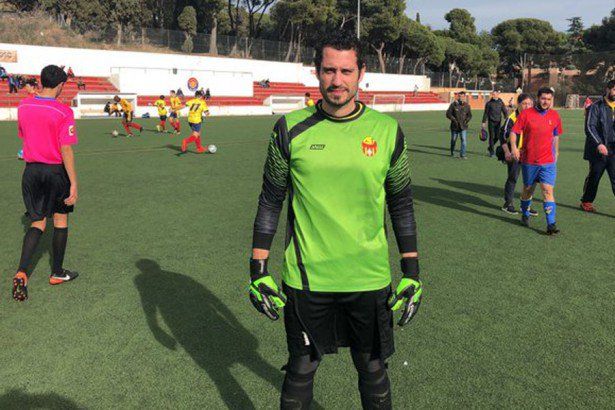 El portero Toni Rodríguez.