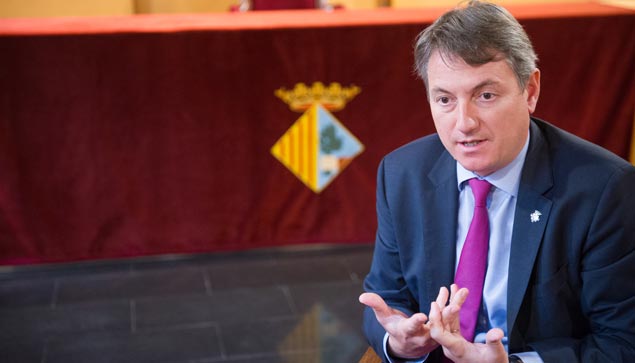 L'alcalde, en una imatge d'arxiu