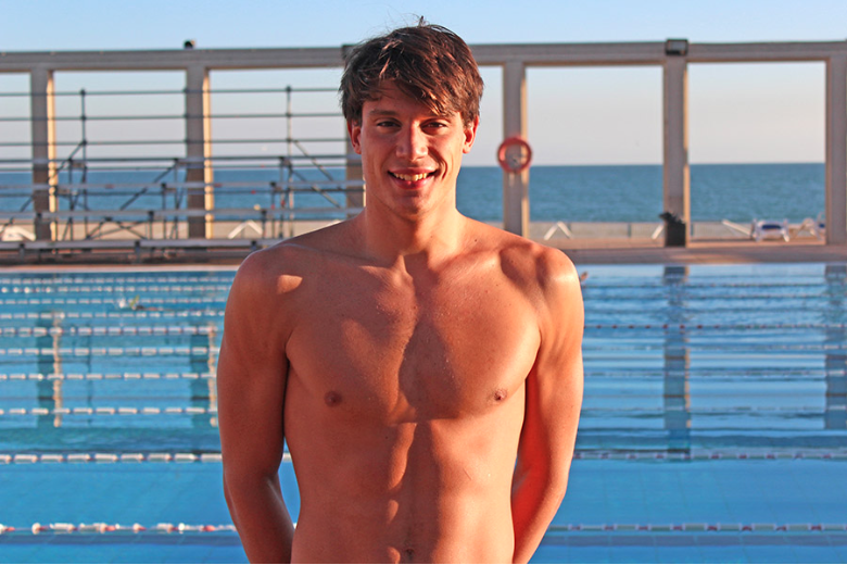 El nadador Guillem Pujol.