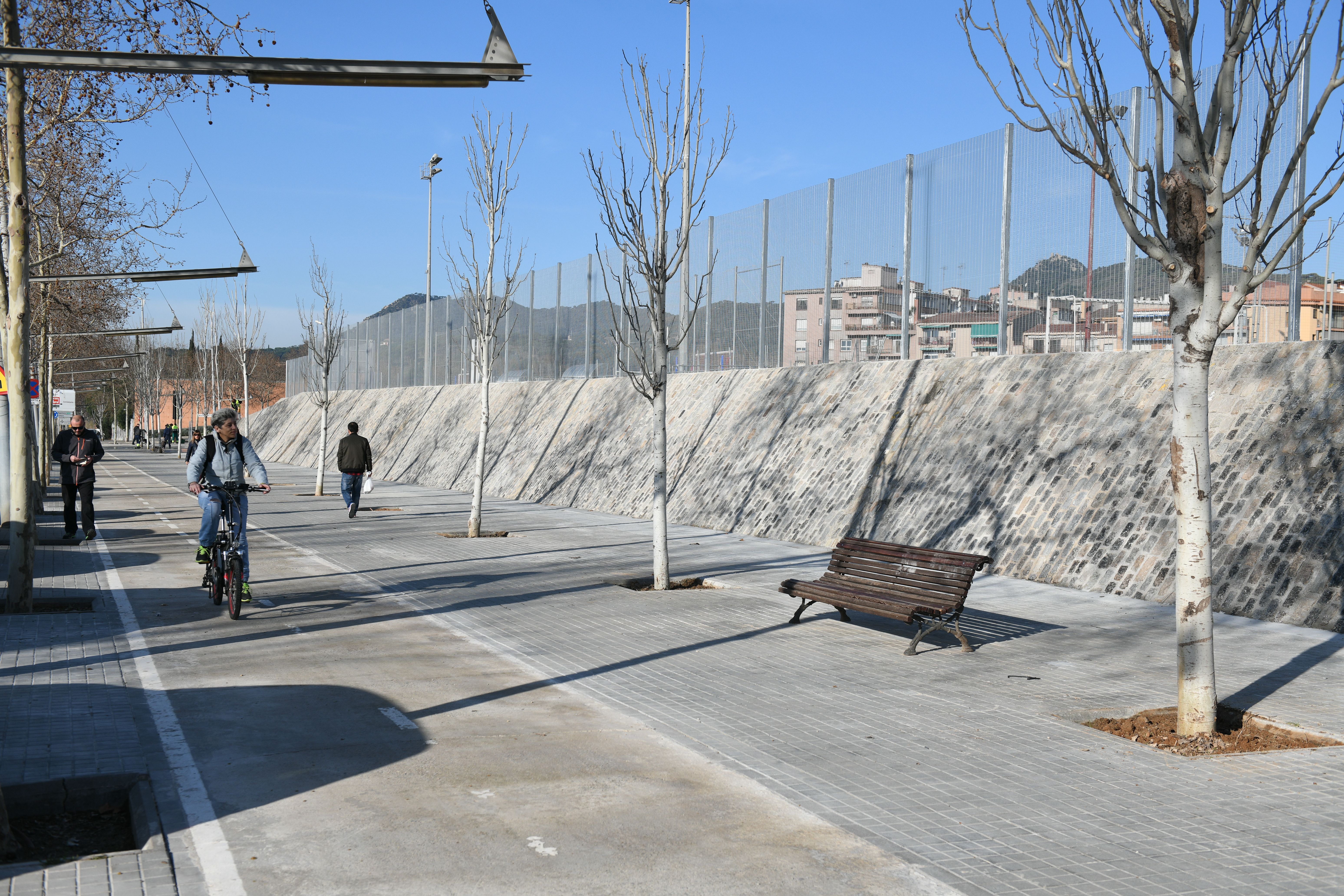 El estado actual del muro. Foto: R. G.