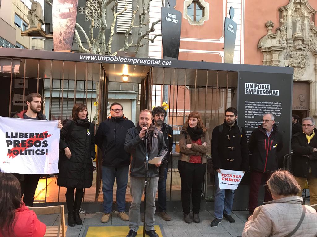 Acto reivindicativo ante los cacheos.