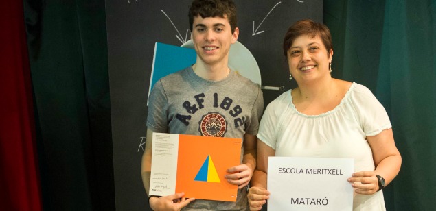 Isla con su tutora Sònia Rojas Isla con su tutora Sònia Rojas