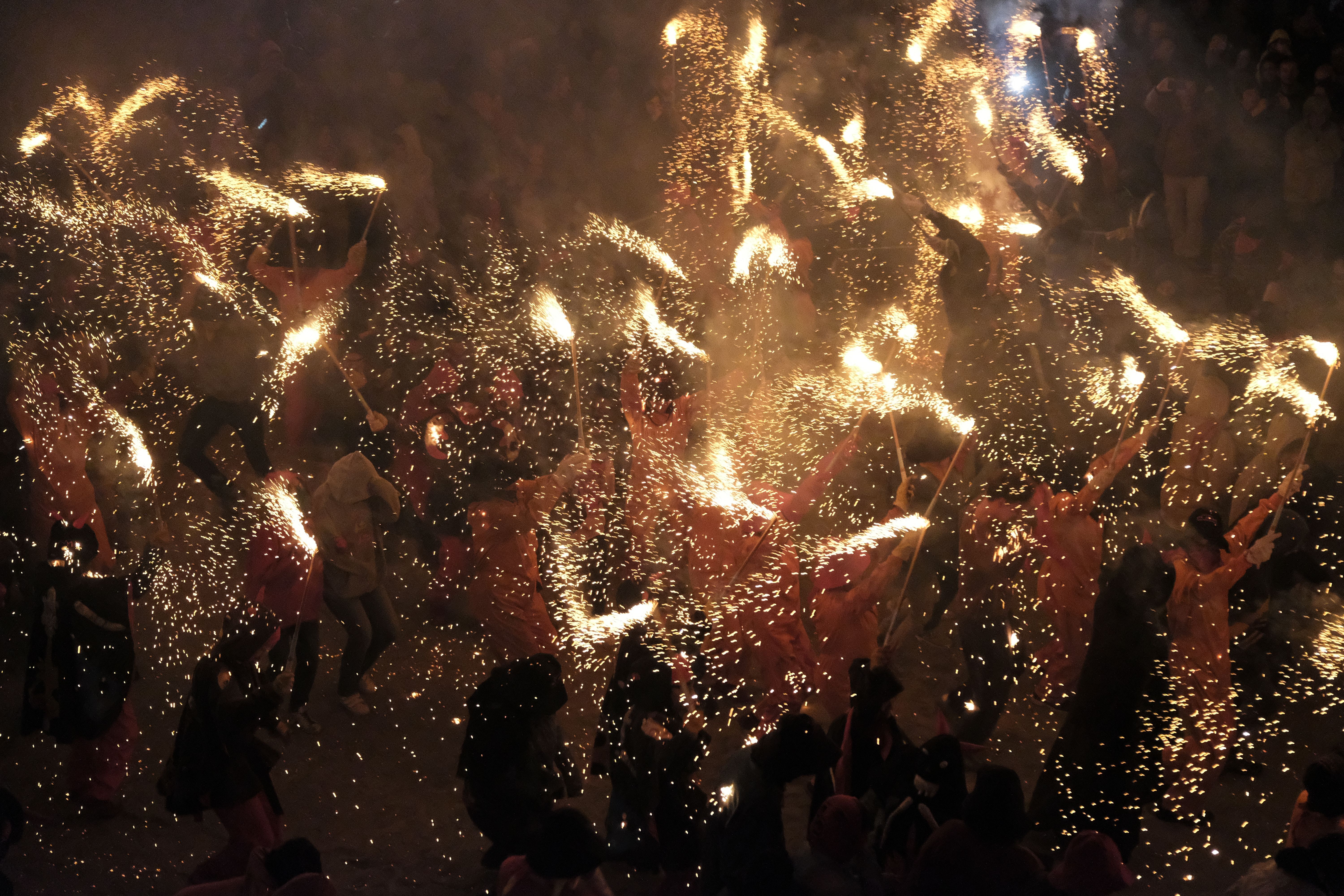 La Fogonada, en una edición anterior de Sant Jordi