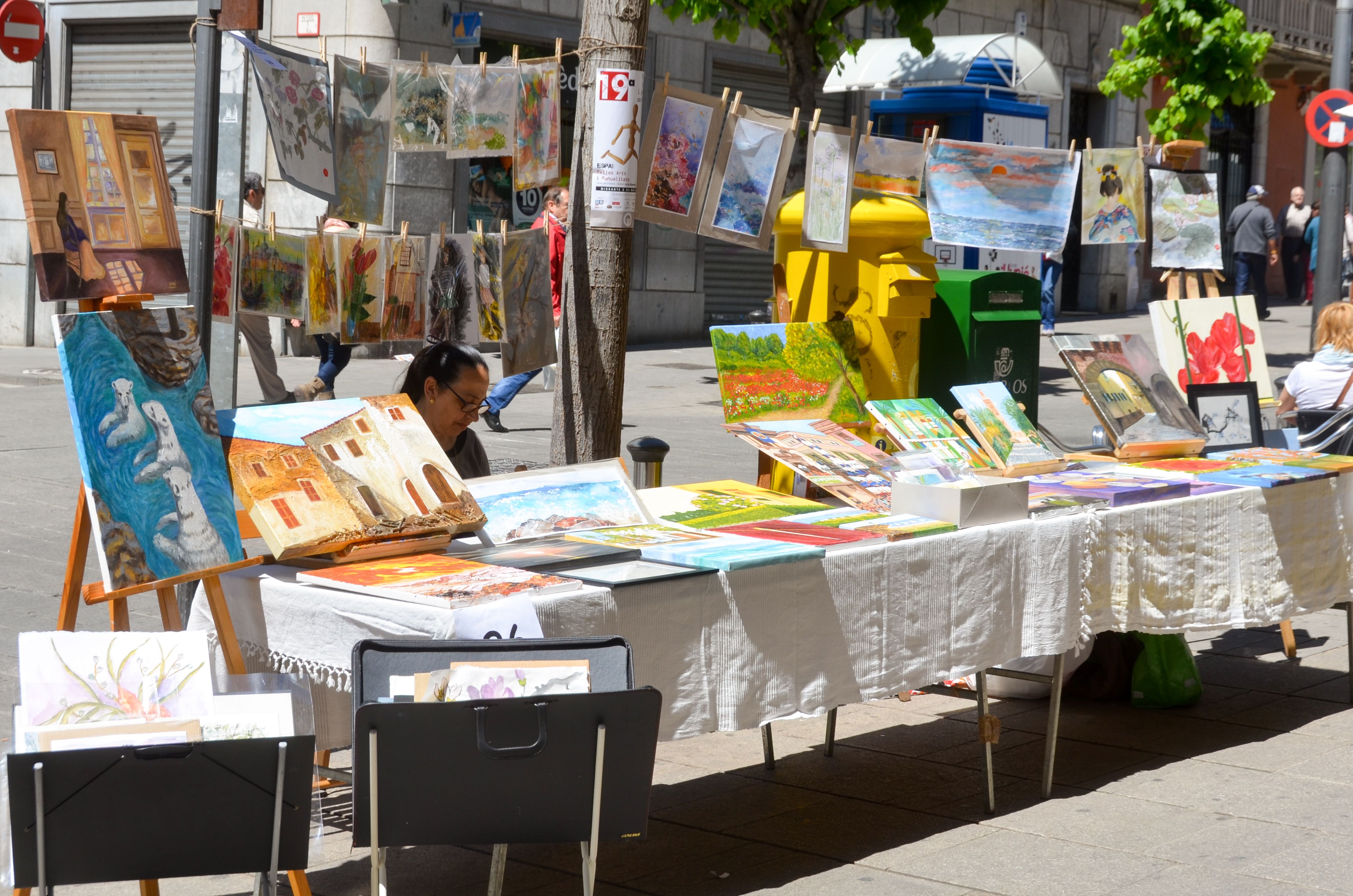 Feria-Mercado de Dibujo y Pintura