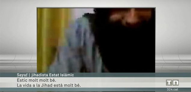 Captura de pantalla del reportaje del TN de Tv3 Captura de pantalla del reportaje del TN de Tv3