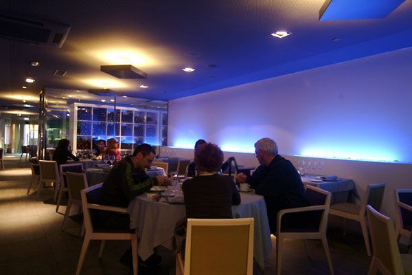 Interior del restaurante SanGiovese. Interior del restaurante SanGiovese.