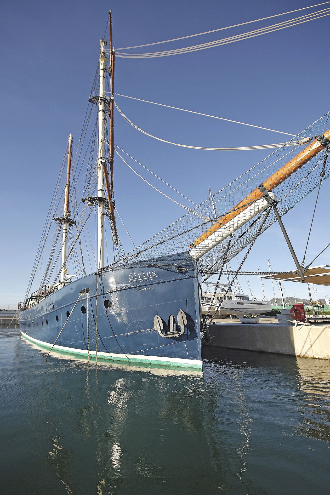 El Sirius, uno de los barcos que estará presente.