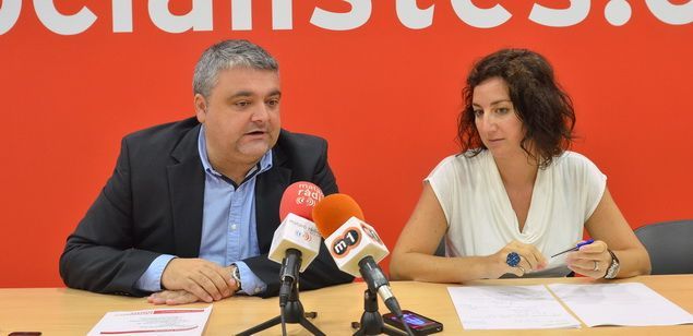 Carlos Fernàndez, amb Alícia Romero