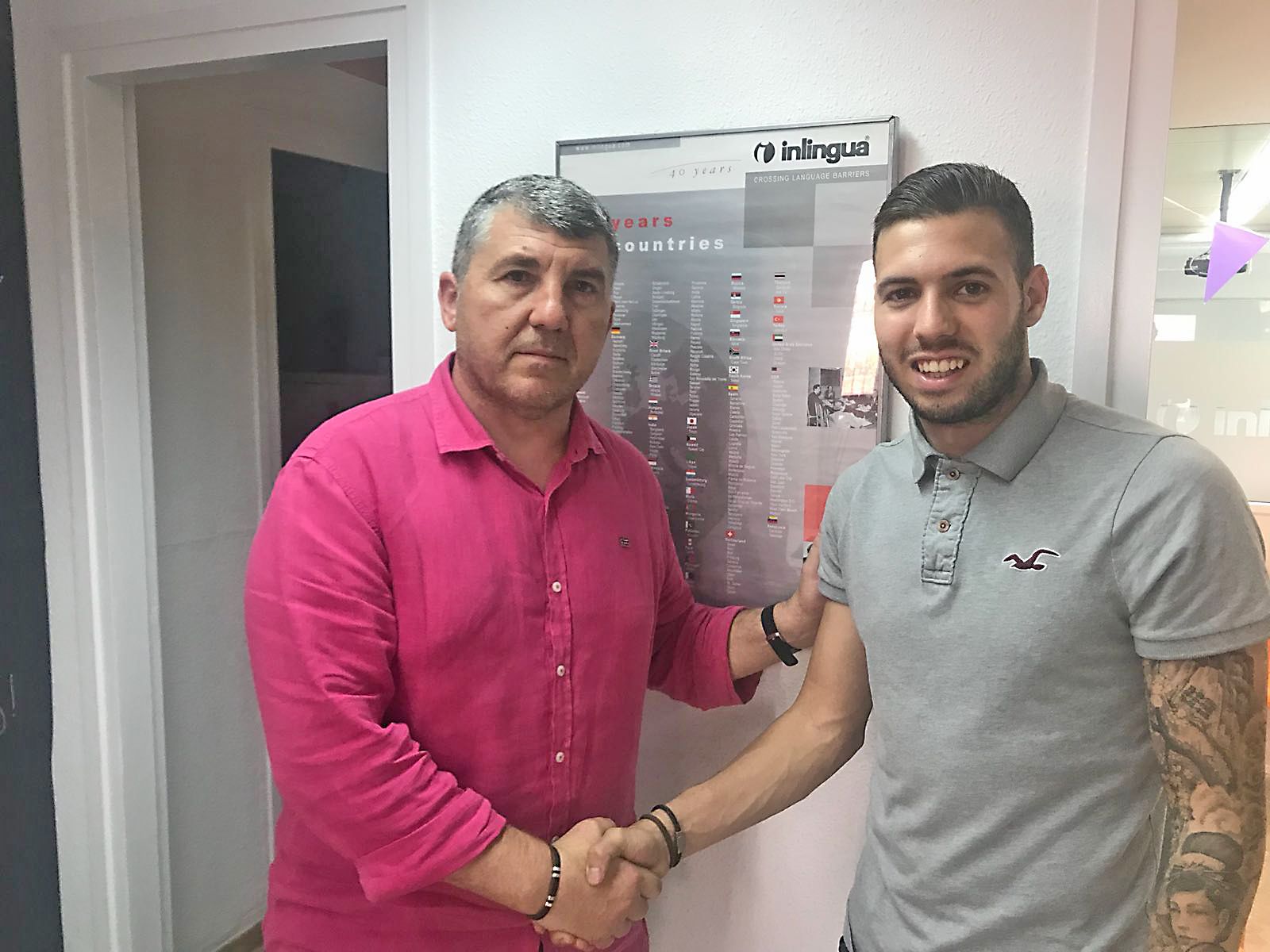 La nueva incorporación, Rafa Berlanga.
