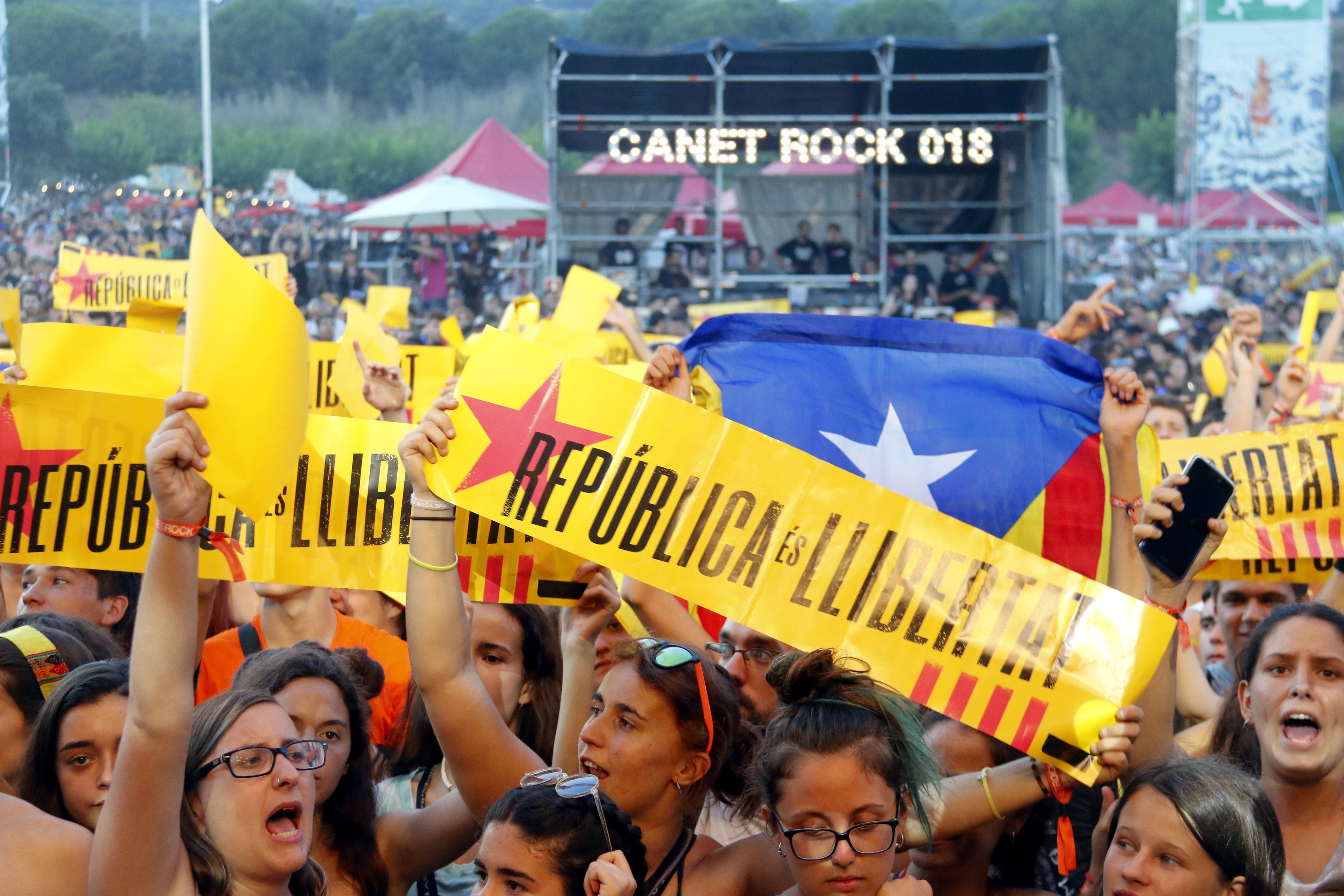 Público al Canet Rock. Foto: ACN