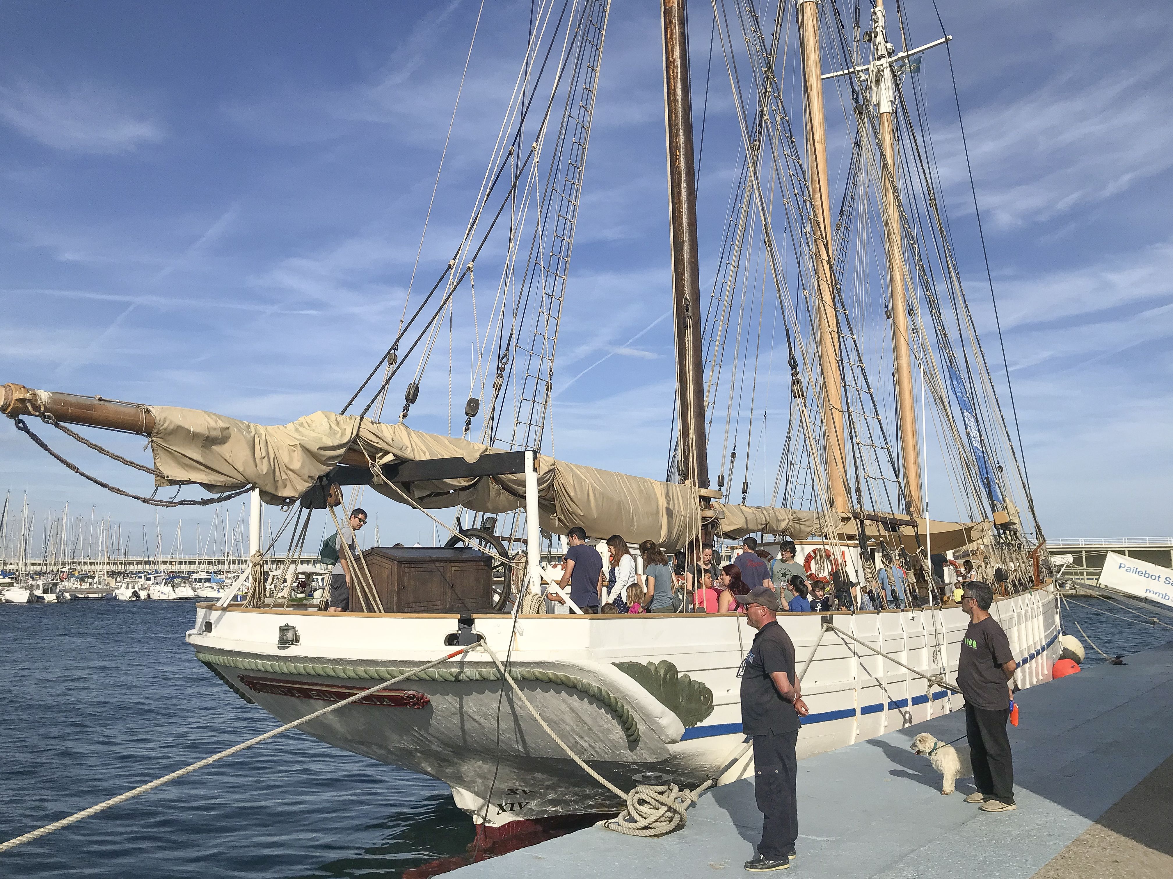 El barco Santa Eulàlia