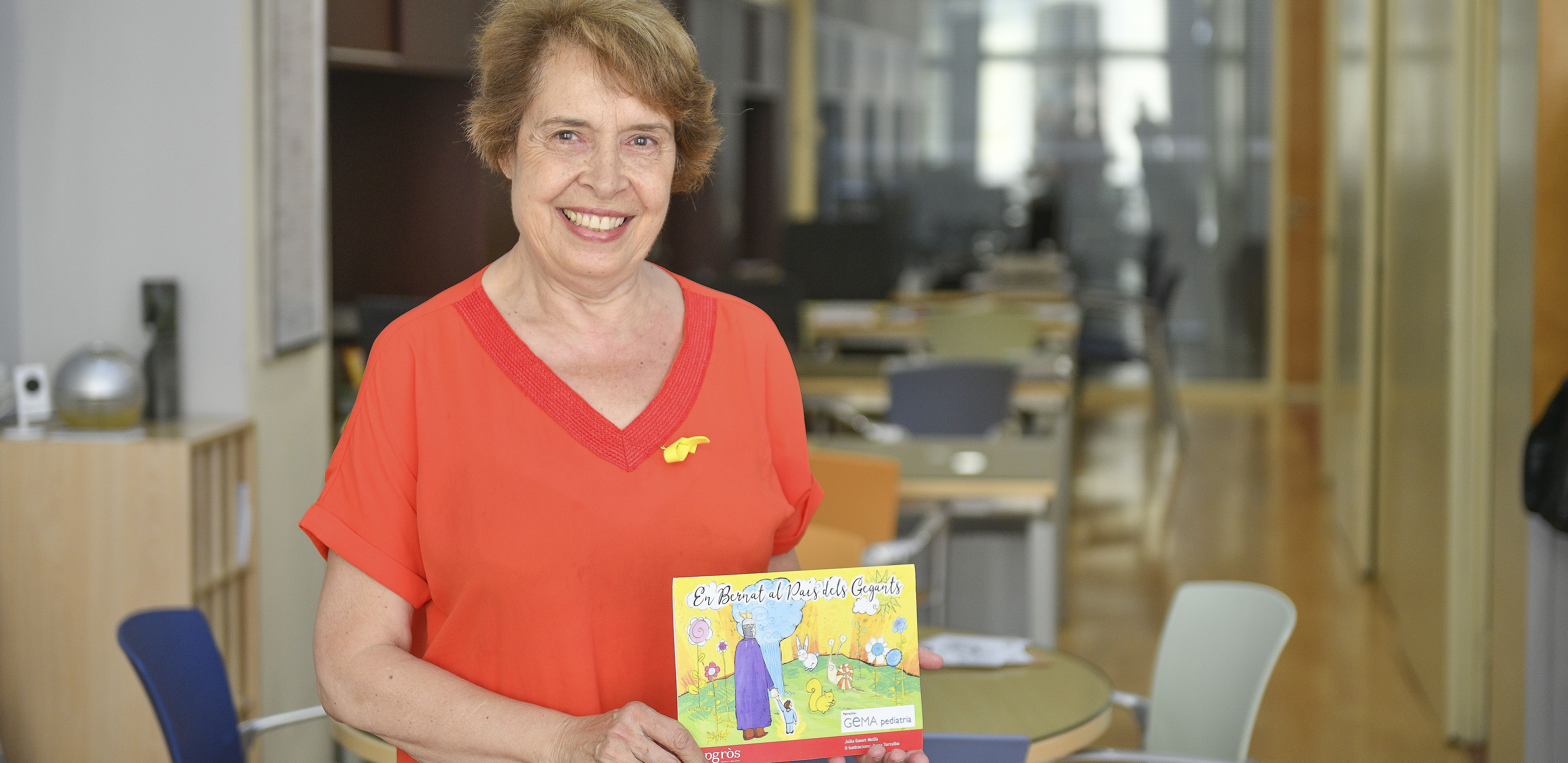 Júlia Gaset, autora del cuento de este año. Foto: R. G.