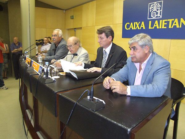 Joaquim Esperalba, Jordi Pujol, Joan Mora i Ramon Camp Joaquim Esperalba, Jordi Pujol, Joan Mora i Ramon Camp