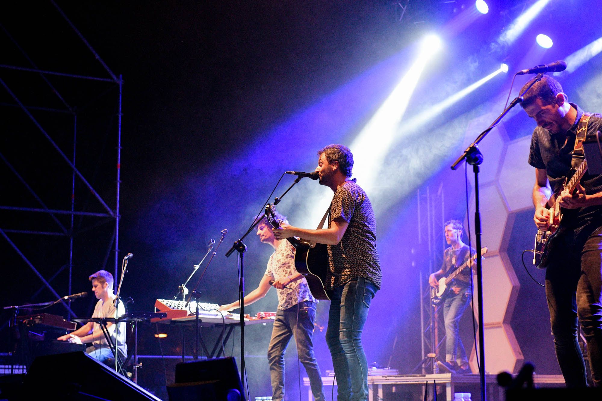 Un instante del concierto al Parque Central. Foto: R.Gallofré