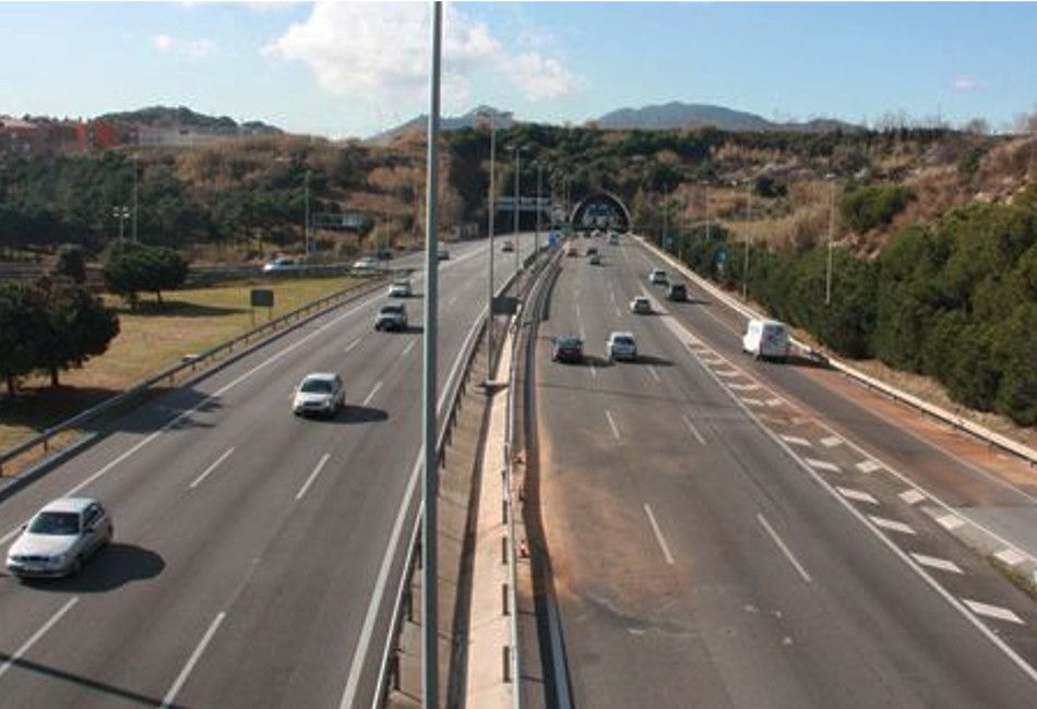Autopista C-32/ Imagen de archivo