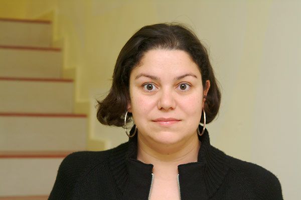Una foto reciente de la escritora Una foto reciente de la escritora