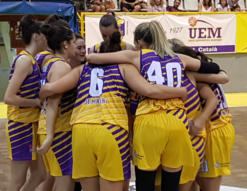 El equipo mataroní entra en dinámica positiva. Foto: UEM