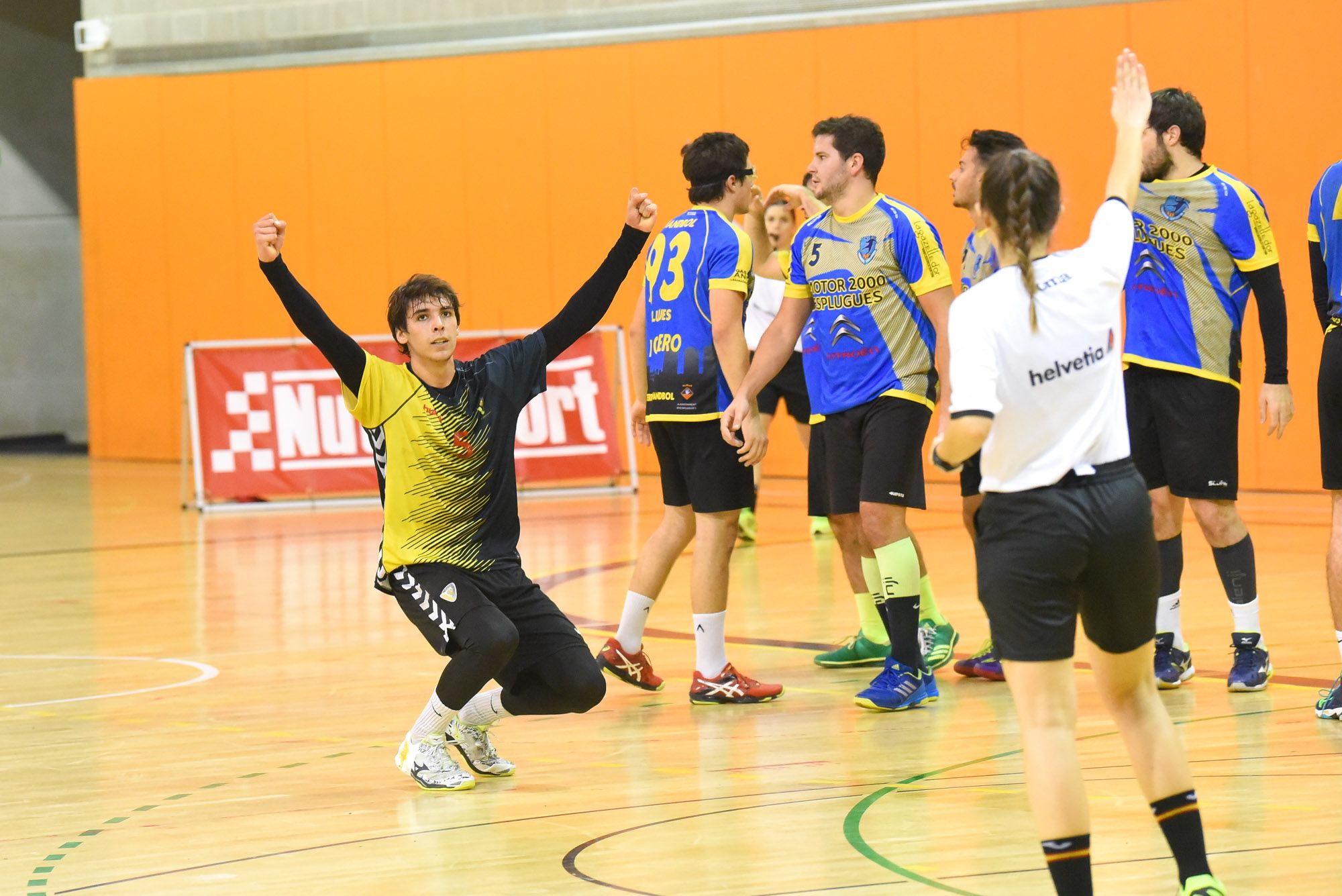 Victòria contra el Banyoles. Foto: R.Gallofré