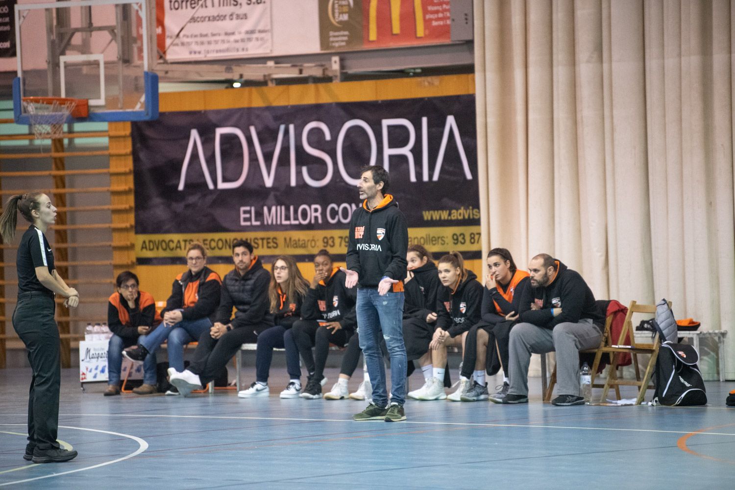 L'entrenador del Boet, Jordi Vizcaíno.
