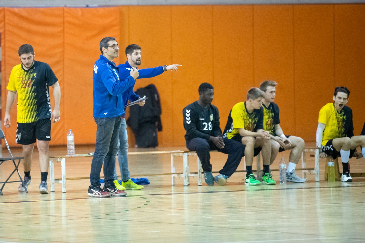 Un partit d'aquesta temporada. Foto: R.Gallofré