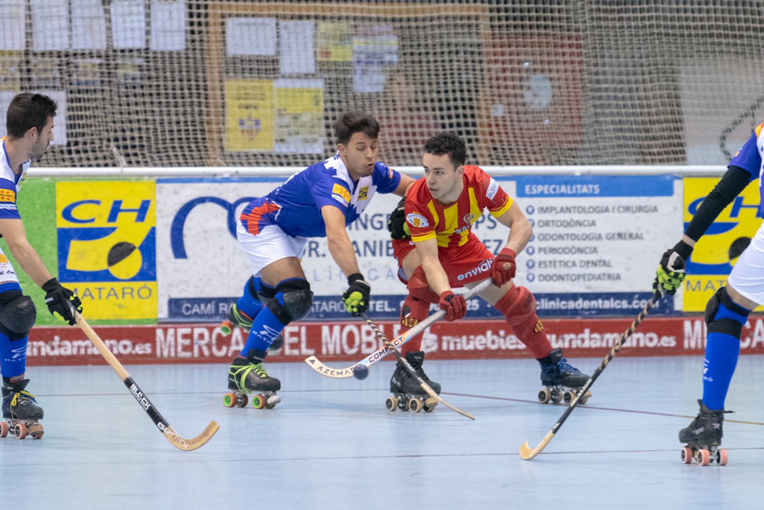 Un partit del CH Mataró aquesta temporada.