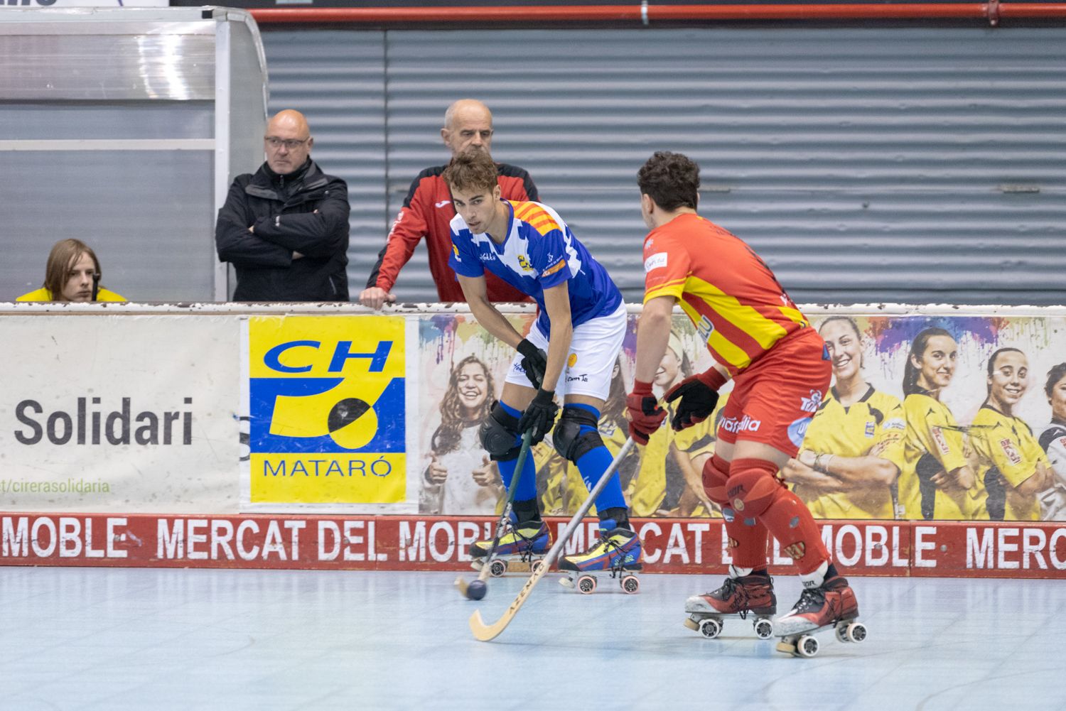 Un partit del CH Mataró.