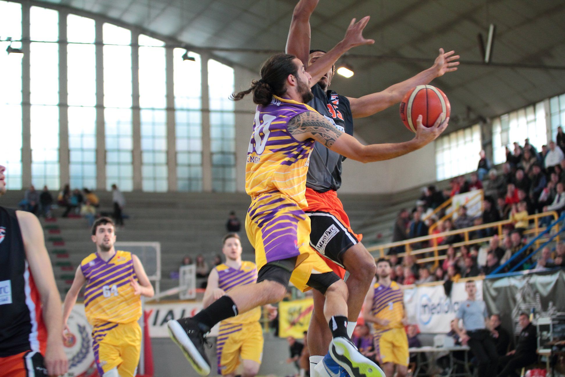 El partido disputado a Palau Josep Mora. Foto: J. Ventura