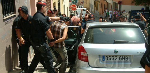Detenciones en el barrio de Cerdanyola