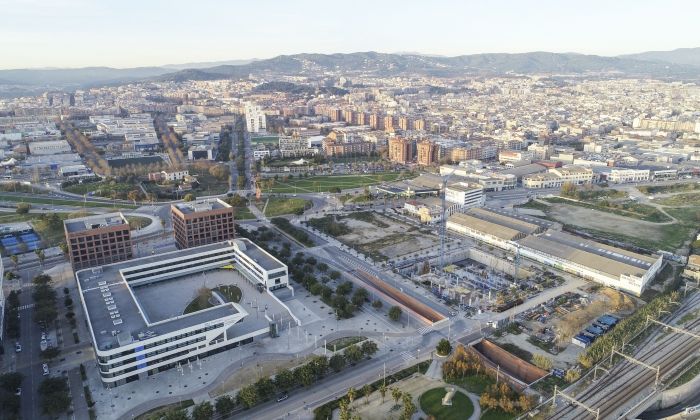 Vista del TecnoCampus, far econòmic i educatiu de la ciutat