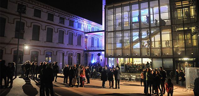 Inauguración de Can Marfà, hace dos años. Foto: R. G.